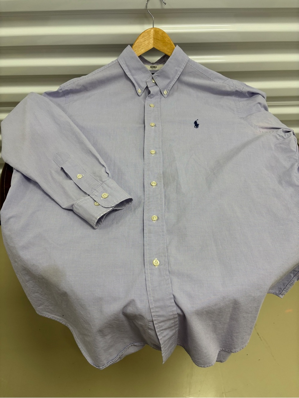 Ralph Lauren Light Lavender Button-Down Dress Shirt